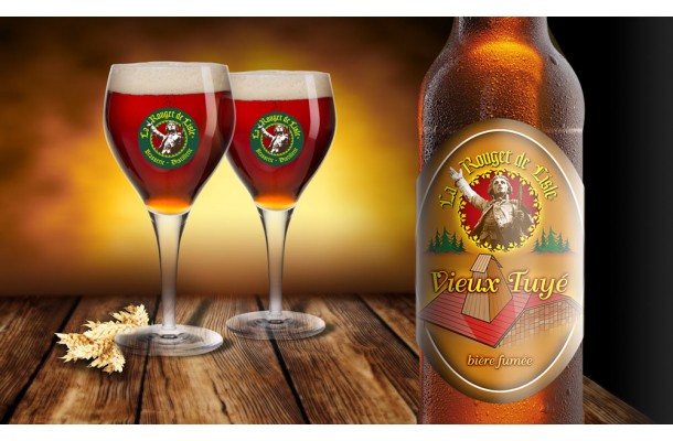 Bière Vieux Tuyé Rouget de Lisle bouteille Bière Vieux Tuyé Rouget de Lisle bouteille