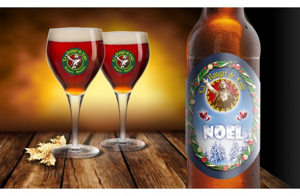 Bière de Noël Rouget de Lisle bouteille Bière de Noël Rouget de Lisle bouteille