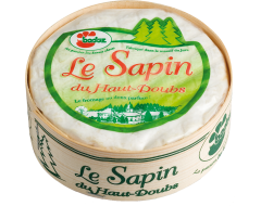 Fromage le Sapin Badoz emballé au lait pasteurisé