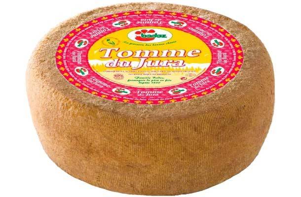 Meule fromage Tomme du Jura Badoz Meule fromage Tomme du Jura Badoz