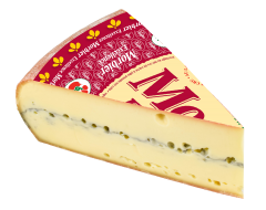 Portion fromage Morbier AOP Badoz au lait cru Excellence 100 jours