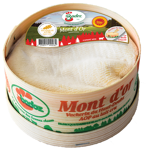 Mont d'Or AOP* Badoz dans sa boîte d'épicéa